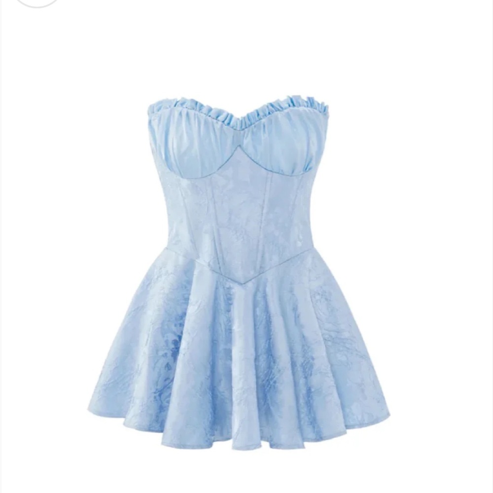 Nana Jacqueline Airina dress in blue. Size small. Worn once perfect condition!